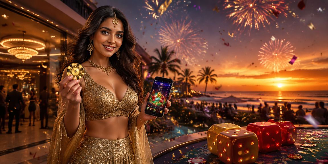 Players enjoying Teen Patti game on beachside in Goa with traditional style